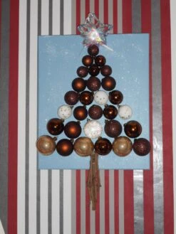 Home Decoration For Christmas Christmas Tree Painting