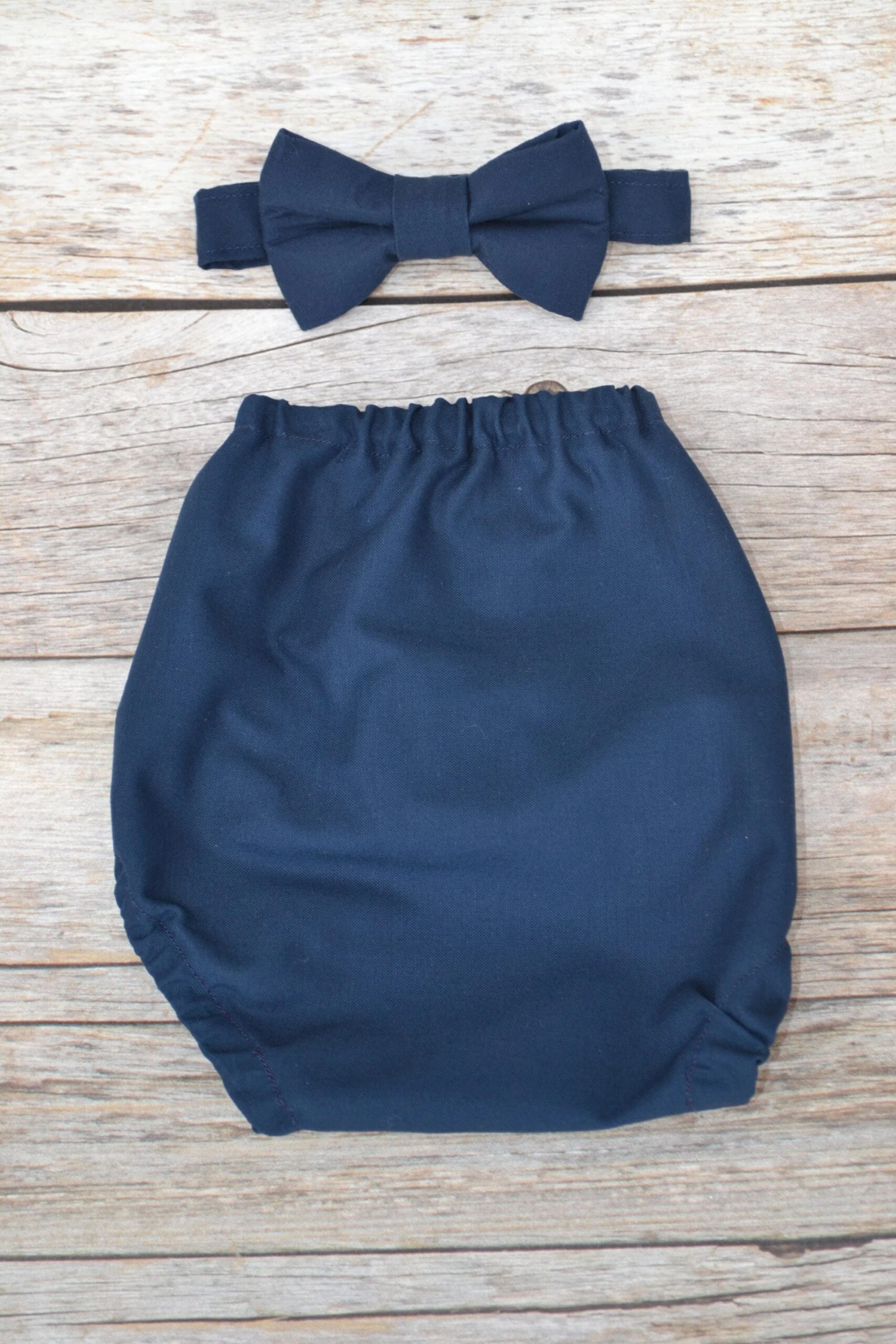 Boy Cake Smash Outfit, Boy 1st Birthday Outfit, Cake Smash Set, Bowtie And Diaper Cover Set, Christmas Bowtie, Navy 4 Boy Cake Smash Outfit, Boy 1st Birthday Outfit, Cake Smash Set, Bowtie And Diaper Cover Set, Christmas Bowtie, Navy - Image 2