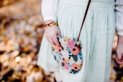 Toddler Purse, Little Girl Purse, Rifle Paper Co Crossbody, Floral Purse, Kid Birthday Gift, Christmas Gift Stocking Stuffer Kids, Dress Up