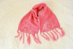 Knitted Scarf, Crochet Scarf, Handmade Scarf, Radiant Scarf, Women's Accessories, Christmas Gift, Women's Gift, Salmon Scarf -Jewellery Soldes Boutique il fullxfull.1418304349 m69i
