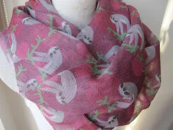Sloth Scarf EXPRESS SHIPPING - Holiday Fashion - Christmas Gift - 2023 Women Fashion Accessory -lazy Animal Scarves/Gift Unisex Scarves2012 -Jewellery Soldes Boutique il fullxfull.1427539483 4bq7