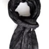 Linen Scarf, Soft Scarf, Black Scarf, Woman Scarf, Mens Scarf, Unisex Scarf, Washed Scarf, Duplex Scarf, Christmas Gift, SHIPPING WORLDWIDE