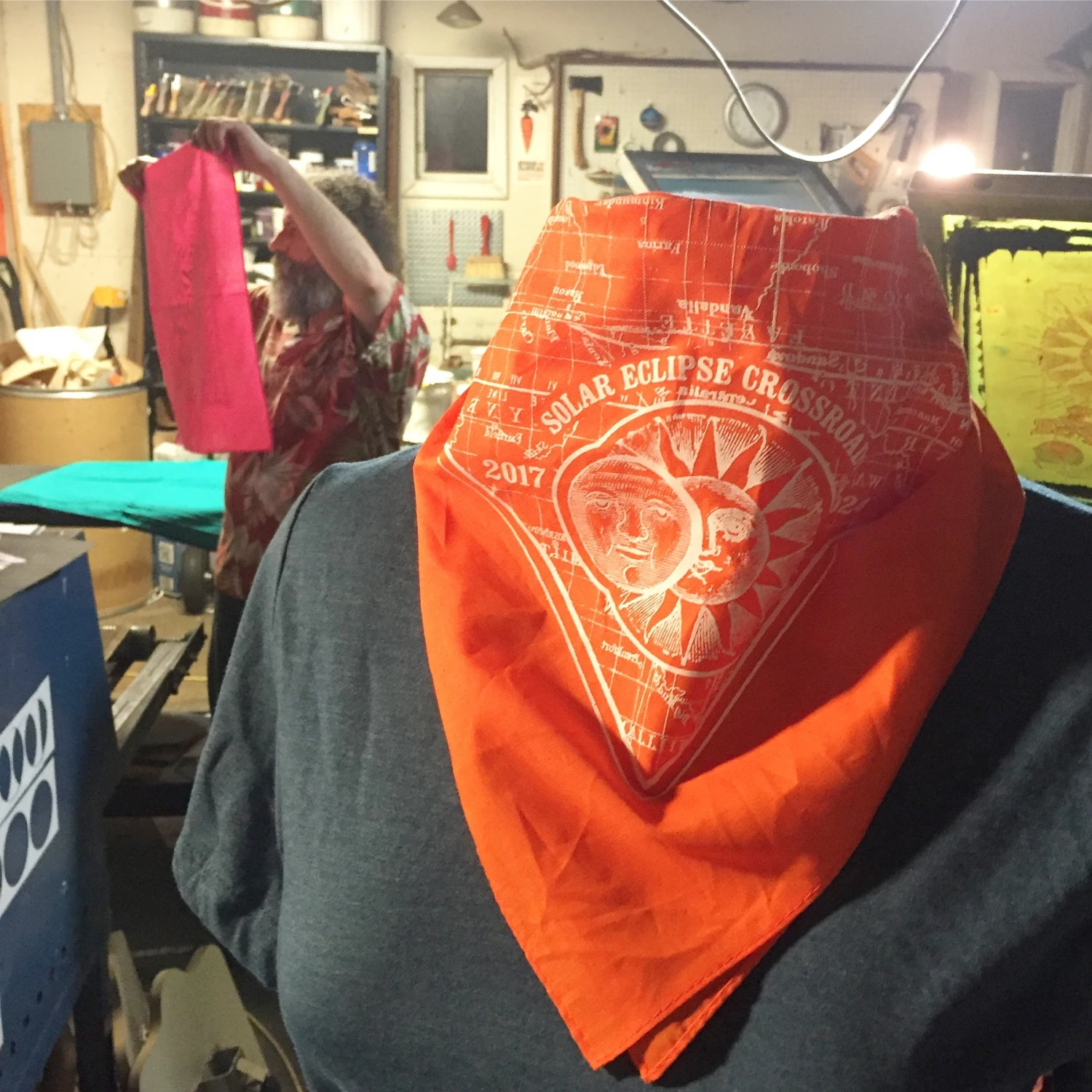 Total Solar Eclipse Map Bandana, Christmas Gift Great American Eclipse 2024 Vintage Map, Gift For Men Gift For Woman Gift Under 20 8 Total Solar Eclipse Map Bandana, Christmas Gift Great American Eclipse 2024 Vintage Map, Gift For Men Gift For Woman Gift Under 20 - Image 6