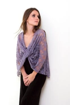 Lace Infinity Scarf With 4 Wearing Ways- Shawl, Shrug, Crisscross And Scarf. Versatile Wrap Convertible Scarf Shawl, Christmas Gift For Her -Jewellery Soldes Boutique il fullxfull.1611685811 e0gn