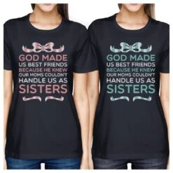 God Made Us Funny Best Friend Shirts | Cute BFF Shirt With Ribbon | Christmas, Birthday Gift For Your BF Like A Sister - BFF Matching Tee 16 God Made Us Funny Best Friend Shirts | Cute BFF Shirt With Ribbon | Christmas, Birthday Gift For Your BF Like A Sister - BFF Matching Tee -Jewellery Soldes Boutique il fullxfull.1625383781 f18q