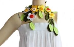 Daffodil Necklace- Crochet Lariat Scarf- Flower Lariat Scarf-Yellow,White ,Orange Daffodil/Jonquil/Narcissus Scarf-christmas Gift 18 Daffodil Necklace- Crochet Lariat Scarf- Flower Lariat Scarf-Yellow,White ,Orange Daffodil/Jonquil/Narcissus Scarf-christmas Gift -Jewellery Soldes Boutique il fullxfull.1630750842 17fr