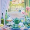 Petit Déjeuner Parisien. Christmas Gift. New Year Gift. Original Oil Painting On Canvas. Wall Decoration. Impressionist Art. -Jewellery Soldes Boutique il fullxfull.1662423927 qico