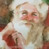 Santa Art Print Christmas Painting- Primitive Santa Wall Hanging- Santa Wall Art -Jewellery Soldes Boutique il fullxfull.1668237962 hg0k