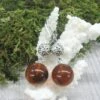 Natural Baltic Amber Round Drop Earrings, Silver Ball Dangling Earrings, Christmas Gift, Brown Amber Jewelry 2 Natural Baltic Amber Round Drop Earrings, Silver Ball Dangling Earrings, Christmas Gift, Brown Amber Jewelry -Jewellery Soldes Boutique il fullxfull.1674660357 byy6