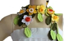 Daffodil Necklace- Crochet Lariat Scarf- Flower Lariat Scarf-Yellow,White ,Orange Daffodil/Jonquil/Narcissus Scarf-christmas Gift 19 Daffodil Necklace- Crochet Lariat Scarf- Flower Lariat Scarf-Yellow,White ,Orange Daffodil/Jonquil/Narcissus Scarf-christmas Gift -Jewellery Soldes Boutique il fullxfull.1678168451 iwf8