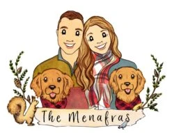 Family Portrait, Custom Watercolor Illustration, Hipster Christmas Gift -Jewellery Soldes Boutique il fullxfull.1692582750 fjyz