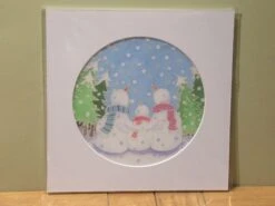 Silk Painting, Original Silk Art, 2 Snowmen And Child, Christmas Art, Winter, Festive Art, Wall Art, Children's Art, Home Decor, White, Blue 15 Silk Painting, Original Silk Art, 2 Snowmen And Child, Christmas Art, Winter, Festive Art, Wall Art, Children's Art, Home Decor, White, Blue -Jewellery Soldes Boutique il fullxfull.1696268398 cjns