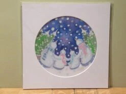 Silk Painting, Original Silk Art, Snowman Family, Christmas Art, Winter, Festive Artwork, Wall Art, Children's Art, Home Decor, White, Blue 14 Silk Painting, Original Silk Art, Snowman Family, Christmas Art, Winter, Festive Artwork, Wall Art, Children's Art, Home Decor, White, Blue -Jewellery Soldes Boutique il fullxfull.1696353488 evdt