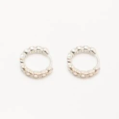 Christmas Sale - Small Hoop Earrings, Huggie Hoop Earrings Silver, Cartilage Hoop CZ, Pave Hoop Earrings, Hoop Earrings Gold -Jewellery Soldes Boutique il fullxfull.1701988864 om17