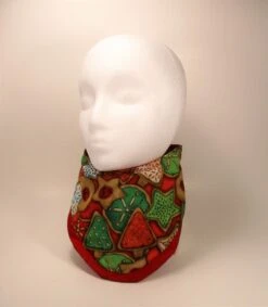 Christmas Cookies On Red Unisex Novelty Cotton Thyroid Shield Cover/Slip/Neck Collar -Jewellery Soldes Boutique il fullxfull.1733240901 mqpa