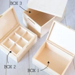 Christmas Eve Box, Personalized Christmas Eve Crate, Large Xmas Eve Box For Children, Solid Pine Wood Box Built To Last, Kids Gift Box -Jewellery Soldes Boutique il fullxfull.1733508193 89y8