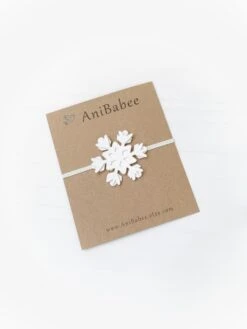 Christmas Hair Bow, Snowflake Headband, Baby Bows, Baby Headband, Newborn Headband, Winter Onederland, Christmas Headband, Snowflake Bow