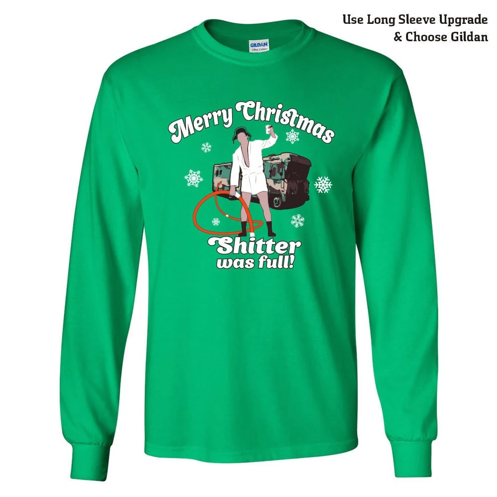 Shitter Was Full - Cousin Eddie Merry Christmas Vacation T-shirt 7 Shitter Was Full - Cousin Eddie Merry Christmas Vacation T-shirt - Image 5