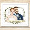Family Portrait, Custom Watercolor Illustration, Hipster Christmas Gift 1 Family Portrait, Custom Watercolor Illustration, Hipster Christmas Gift -Jewellery Soldes Boutique il fullxfull.1739963031 7sr6