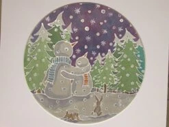 Silk Painting, Original Silk Art, Snowman And Child, Christmas Art, Winter, Festive Art, Wall Art, Children's Art, Home Decor, White, Silver 17 Silk Painting, Original Silk Art, Snowman And Child, Christmas Art, Winter, Festive Art, Wall Art, Children's Art, Home Decor, White, Silver -Jewellery Soldes Boutique il fullxfull.1742500433 7uhc