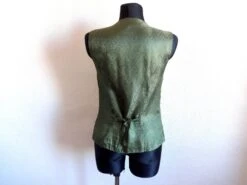 Vintage Tapestry Women's Vest Peasant Style Waistcoat Brown Green Printed House Christmas Tree Vest Hipster Clothing Tied On The Back 12 Vintage Tapestry Women's Vest Peasant Style Waistcoat Brown Green Printed House Christmas Tree Vest Hipster Clothing Tied On The Back -Jewellery Soldes Boutique il fullxfull.1752359865 2ya5