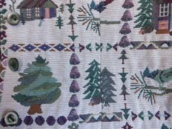 Vintage Tapestry Women's Vest Peasant Style Waistcoat Brown Green Printed House Christmas Tree Vest Hipster Clothing Tied On The Back 13 Vintage Tapestry Women's Vest Peasant Style Waistcoat Brown Green Printed House Christmas Tree Vest Hipster Clothing Tied On The Back -Jewellery Soldes Boutique il fullxfull.1752359947 36bl