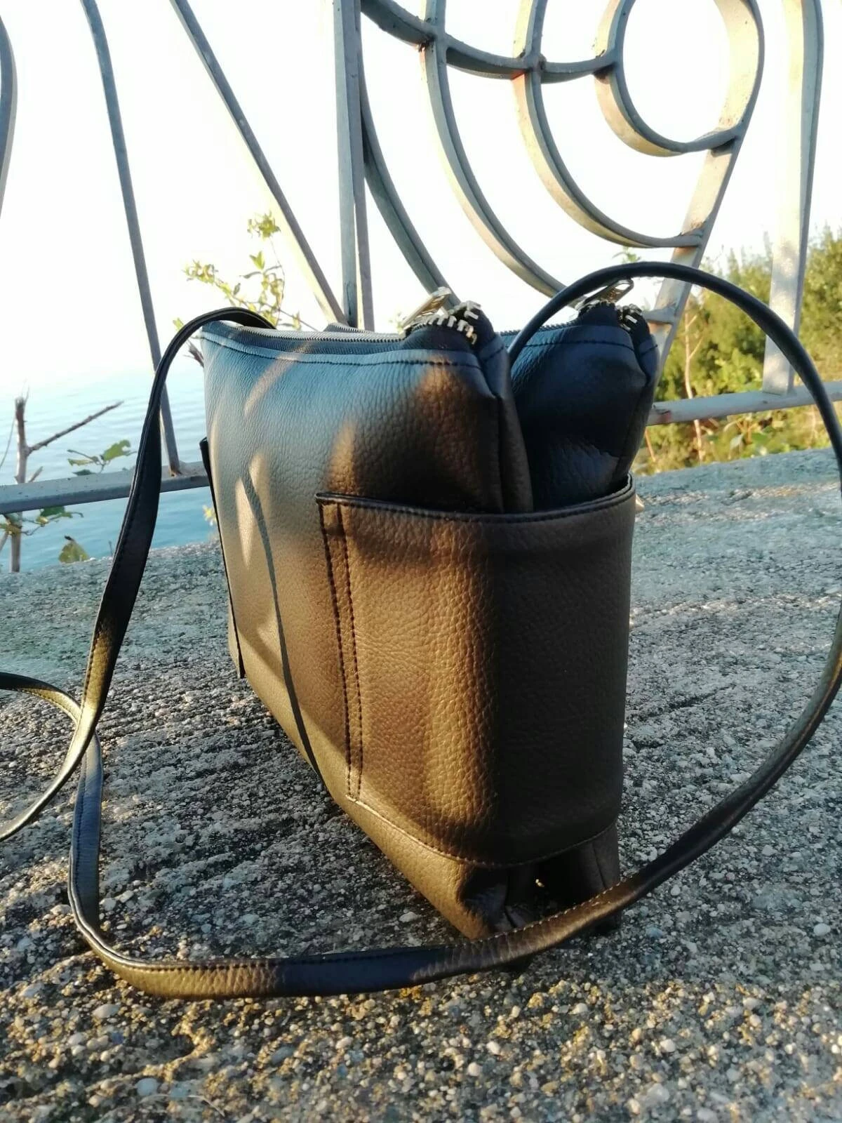 Elefant Bag, Faux Leather Bag, Shoulder Bag, Clutch, Made In Italy, Handmade Bag, Bag With Shoulder Strap, Christmas Gift 9 Elefant Bag, Faux Leather Bag, Shoulder Bag, Clutch, Made In Italy, Handmade Bag, Bag With Shoulder Strap, Christmas Gift - Image 7