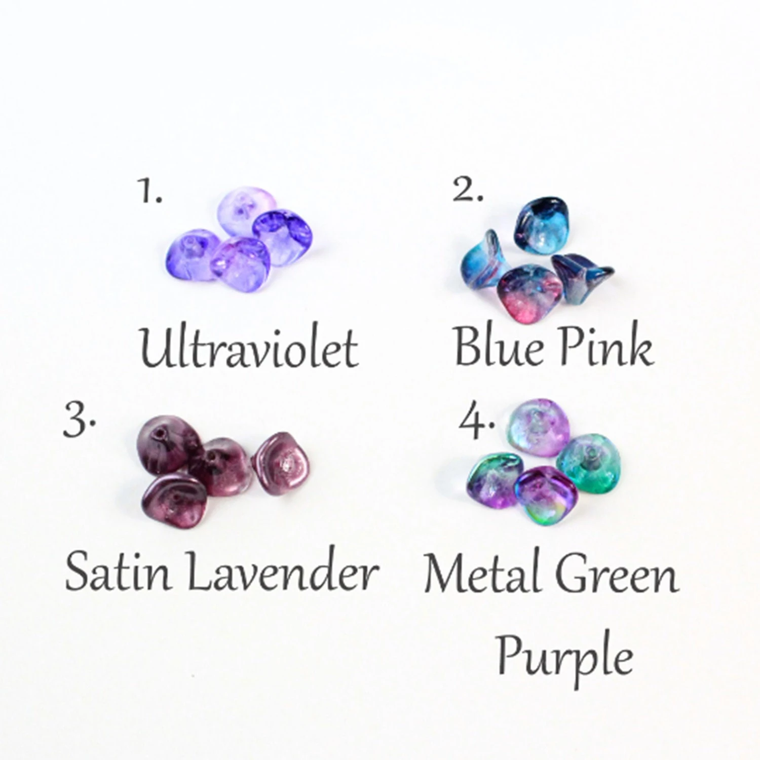 Everyday Earrings Silver - Blue Earrings Green Jewelry For Women Gift Christmas - Small Flower Purple Minimal Earrings 18 Birthday Gifts 4 Everyday Earrings Silver - Blue Earrings Green Jewelry For Women Gift Christmas - Small Flower Purple Minimal Earrings 18 Birthday Gifts - Image 2