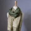 Olive Green/delicate Paisley Pashmina Shawl, Cowl Scarf, Eternity Scarf, Christmas Gift, Gift For Her -Jewellery Soldes Boutique il fullxfull.1782736247 ge3y