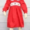 Girls Christmas Dress 2T, Girls Christmas Outfits, Girls Holiday Dresses, Baby Girl First Christmas Outfit, 1st Christmas Dress 412110-A110