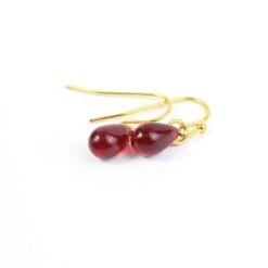14k Gold Earrings Dangle - Ruby Jewelry Gift For Daughter - Christmas Gift - Small Red Earrings - Tiny Ear Bridesmaid Earrings Gifts For Her 13 14k Gold Earrings Dangle - Ruby Jewelry Gift For Daughter - Christmas Gift - Small Red Earrings - Tiny Ear Bridesmaid Earrings Gifts For Her -Jewellery Soldes Boutique il fullxfull.1834313947 jnw1