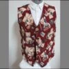 Sz L Red Holiday Christmas Print VINTAGE WOMENS Cotton Blend #764 Suit Vest 1 Sz L Red Holiday Christmas Print VINTAGE WOMENS Cotton Blend #764 Suit Vest -Jewellery Soldes Boutique il fullxfull.1834925116 k3g8