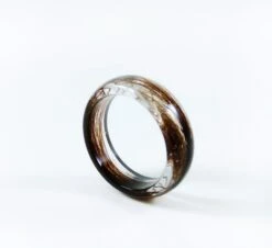 Lock Of Hair Keepsake Ring, Custom Resin Jewelry, Clear Memorial Ring, Loss Of Loved One Gift, Mum Dad Nan Christmas Gift Horse Hair Jewelry -Jewellery Soldes Boutique il fullxfull.1880980996 9ges