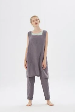 Cute Apron / KITCHEN APRON With Pockets / Japanese Style Linen Apron - Vegas / Christmas Gift 14 Cute Apron / KITCHEN APRON With Pockets / Japanese Style Linen Apron - Vegas / Christmas Gift -Jewellery Soldes Boutique il fullxfull.1974384501 lmfj