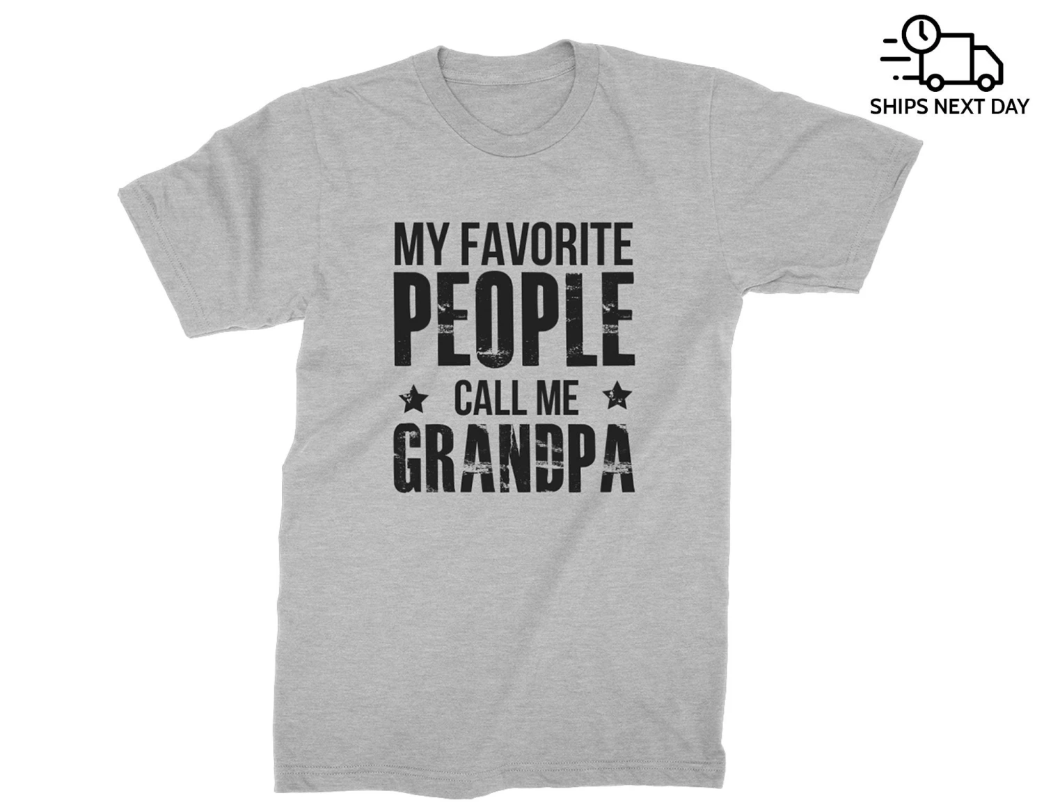 My Favorite People Call Me Grandpa | T-shirt For Best New Grandpa | Perfect Gift For Birthday, Christmas, Father's Day | Gift From Grandkids 6 My Favorite People Call Me Grandpa | T-shirt For Best New Grandpa | Perfect Gift For Birthday, Christmas, Father's Day | Gift From Grandkids - Image 4