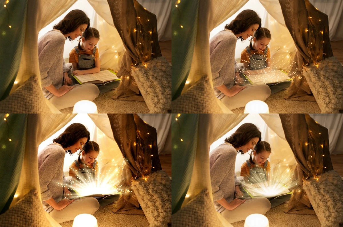 30 Magic Book Shine Photo Overlays, Christmas Magic Light Effect 4 30 Magic Book Shine Photo Overlays, Christmas Magic Light Effect - Image 2