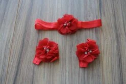 Christmas Baby Girl Petti Romper With Barefoot Sandals And Headband, Baby Girl Clothes Or Outfit, Baby Lace Romper, 1st Birthday Gift 9 Christmas Baby Girl Petti Romper With Barefoot Sandals And Headband, Baby Girl Clothes Or Outfit, Baby Lace Romper, 1st Birthday Gift -Jewellery Soldes Boutique il fullxfull.2035902324 d1ud