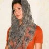 Gift For Christmas Gray Veil,Infinity Veil,lace Mantilla,Traditional Catholic Infinity Mantilla Catholic Chapel,mantilla,chapel Veil