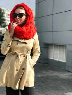 Chunky Cowl Scarf, Arm Knitted Scarf, Knit Loop Scarf, Chunky Thick Knit Oversized Scarves, Christmas Gifts For Friends -Jewellery Soldes Boutique il fullxfull.2075735774 428h