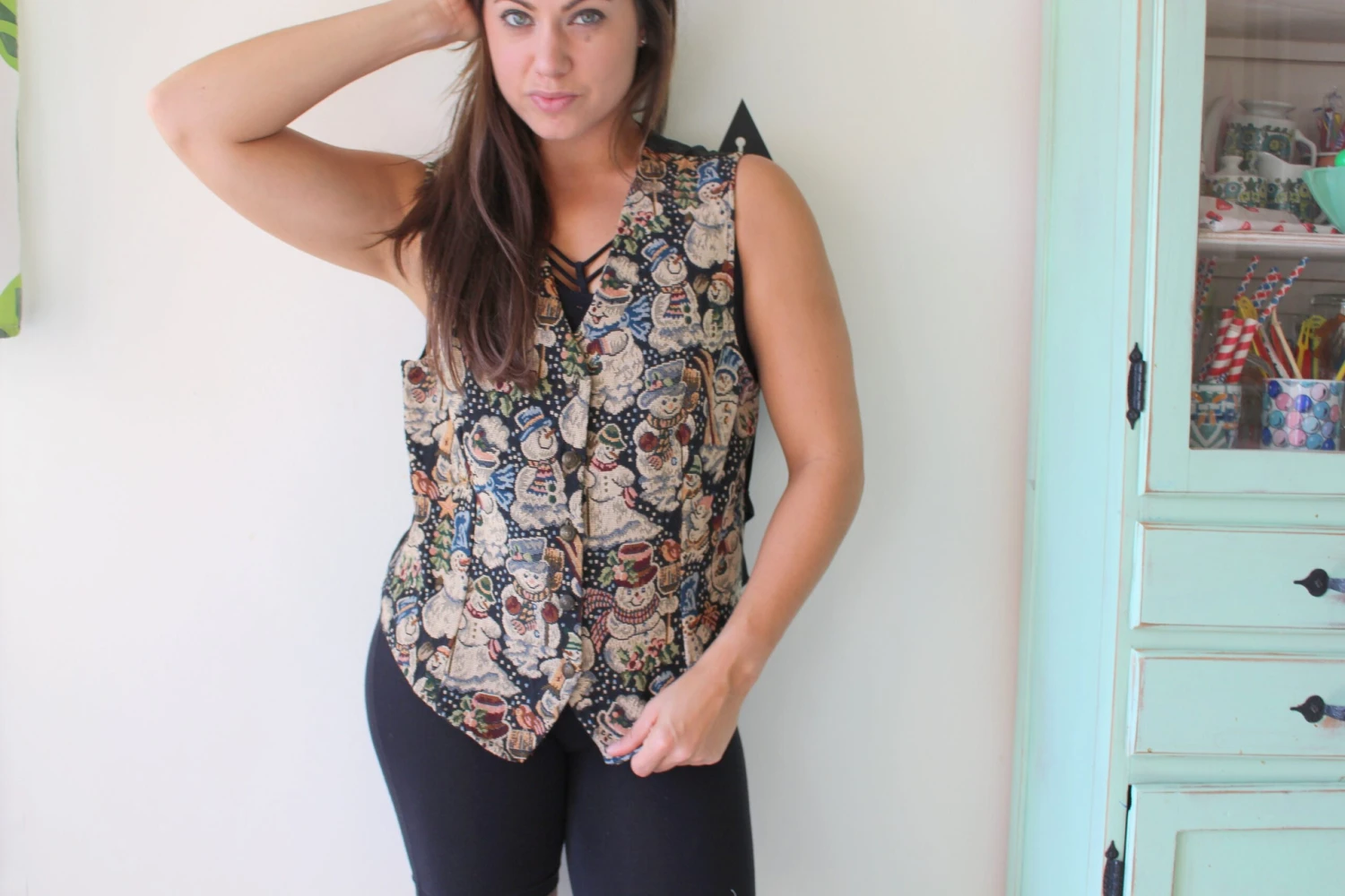 1980s Vintage Winter Carpet Vest..large Adults. Kitsch. Retro. Kawaii. Snowman. Novelty. Holiday. Christmas. Dazzle. Festive 3 1980s Vintage Winter Carpet Vest..large Adults. Kitsch. Retro. Kawaii. Snowman. Novelty. Holiday. Christmas. Dazzle. Festive