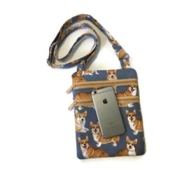 Corgi Gifts - Crossbody Purse - Welsh Corgi Mom Gift - Cute Dog Purse For Women, Teen Or Tween Girls - Dog Walking - Zipper Bag - Christmas -Jewellery Soldes Boutique il fullxfull.2110828002 pttl