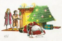 Five Christmas Cards Pack - Christmas Card/ Rude Design/ 14.5 X 10 Cm/ Alternative Xmas Humour -Jewellery Soldes Boutique il fullxfull.2121208151 go42