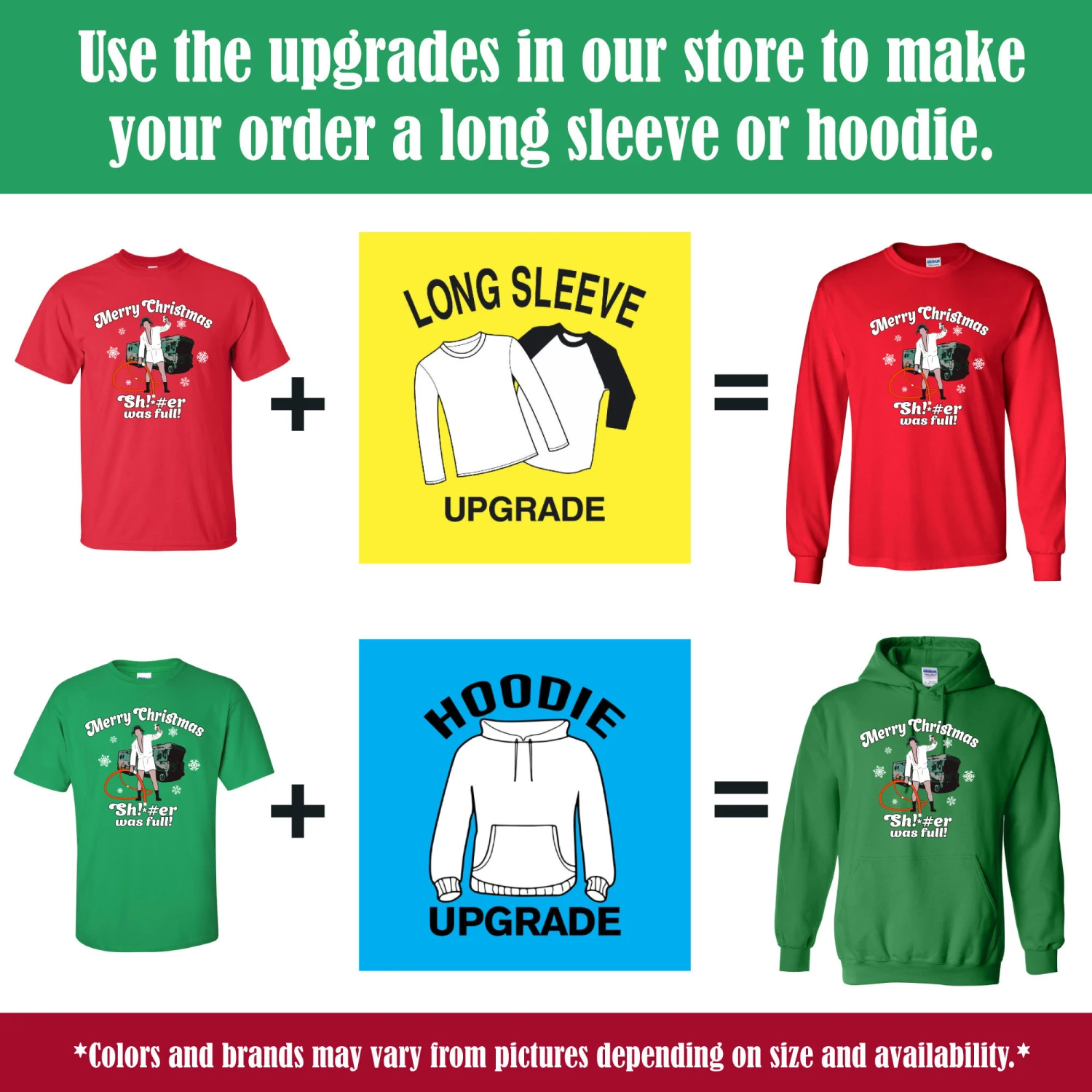 Shitter Was Full - Cousin Eddie Merry Christmas Vacation T-shirt 5 Shitter Was Full - Cousin Eddie Merry Christmas Vacation T-shirt - Image 3