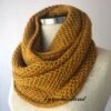 Christmas Sale, Handmade Scarves, 12 Colors, Unisex, Mustard Scarf, Knit Scarf, Cowl Scarf, İnfinity Scarf, Chunky Scarf, Best Gift İdea -Jewellery Soldes Boutique il fullxfull.2155353324 pe7o