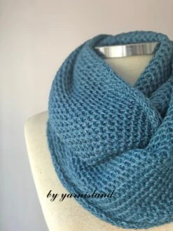 Christmas Sale, Cowl Scarf, Knit Scarf, Denim Scarf, Gift For Her, Chunky Scarf, Infinity Scarf, Scarf, Birthday Gift, Christmas Gift -Jewellery Soldes Boutique il fullxfull.2155431316 cqb1