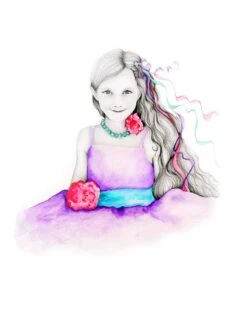 Custom Pet Portrait, Fun Unique Portrait For Your Puppy Dog Or Kitten, Cat. Dog Mom Dog Dad Christmas Gift. Watercolor Painting Portrait Art -Jewellery Soldes Boutique il fullxfull.2220692515 fgy0