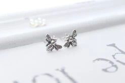 Honey Bee Earrings Studs , Bumble Bee Stud Earrings Silver Bee Ear Studs, Christmas Gift 11 Honey Bee Earrings Studs , Bumble Bee Stud Earrings Silver Bee Ear Studs, Christmas Gift -Jewellery Soldes Boutique il fullxfull.2267188589 muqv