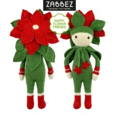 Crochet Pattern Amigurumi Doll "Christmas Star Kris" PDF