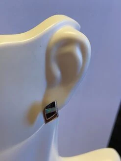 Navajo Multi Stone Sterling Earrings Opals Jet 925 Silver Vintage Southwestern Native American Jewelry Christmas Birthday Graduation Gift -Jewellery Soldes Boutique il fullxfull.2296770346 55sp