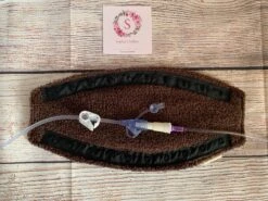 GTube, Feeding Tube Port Cover Waterproof, Feeding Pump Extension, Connection Cover, Christmas Gift, Candy Cane ,Pink Glitter Holidays -Jewellery Soldes Boutique il fullxfull.2351202814 9n4v